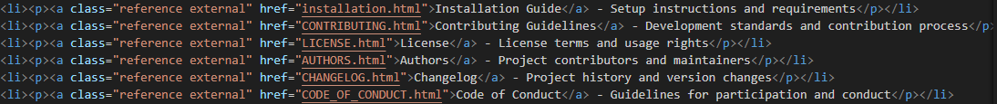 Documentation after applying sphinx-linkfix